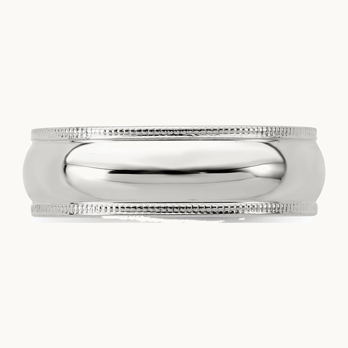 Half Round Milgrain Band — photo set
