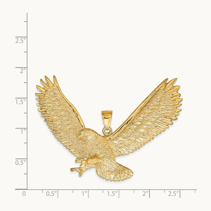 Eagle Pendant, 14K