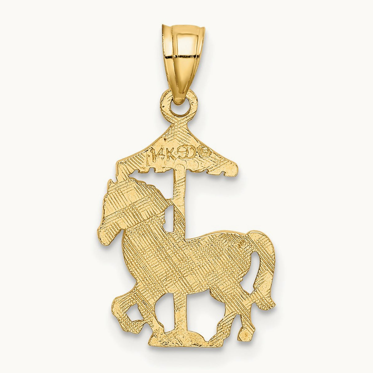 Carousel Horse Charm — 9.7mm