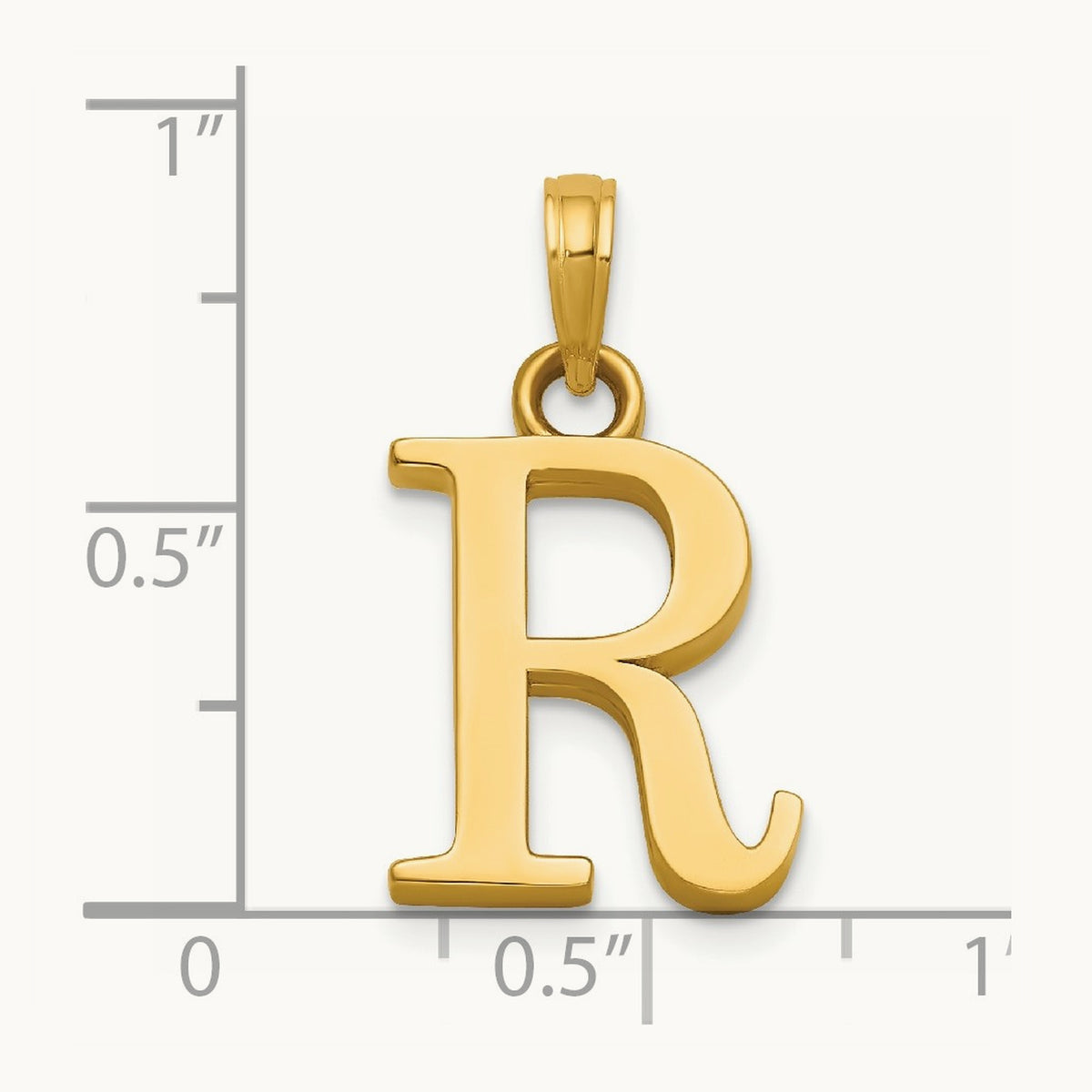 Polished Pendant — R