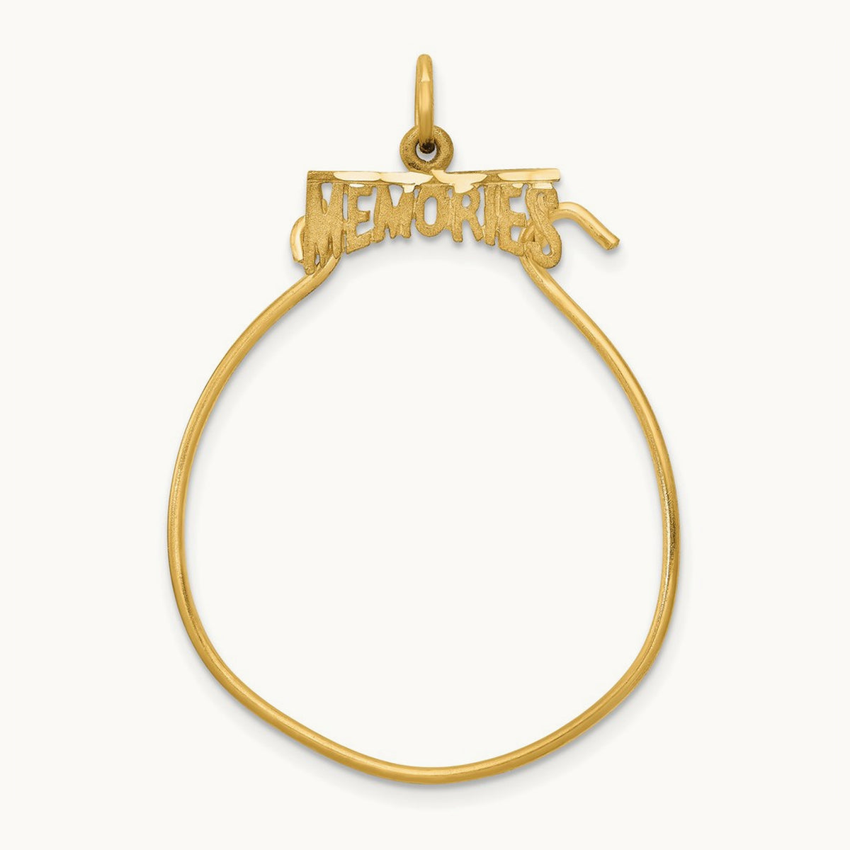 MEMORIES Charm Holder, 14K