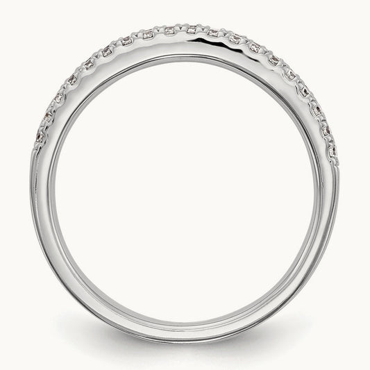 Double Row Band, 0.50 ct tw Lab-Grown Diamond