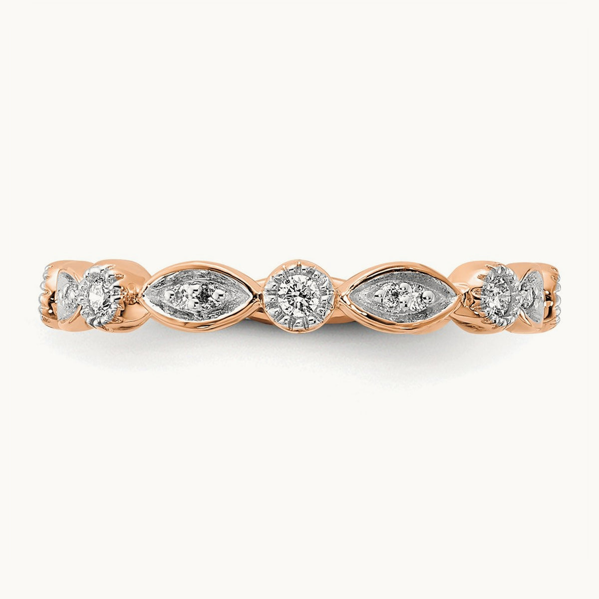 Fashion Band — 14K Rose Gold, 7