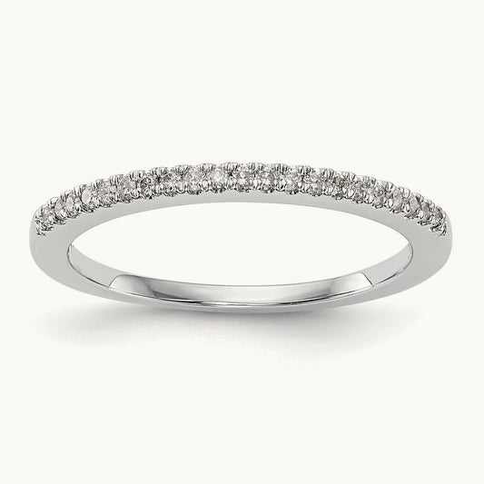 Diamond Band, 14K White Gold
