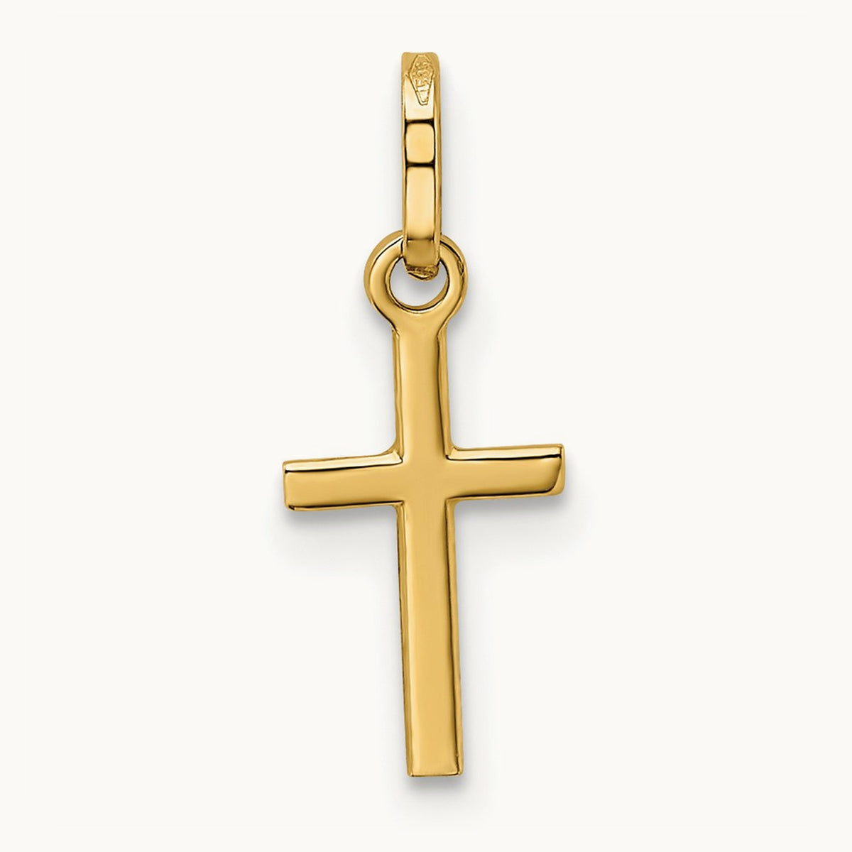 Small Cross Charm — 19mm
