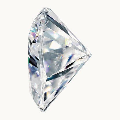 Trillion Pure Light D-E- F Moissanite, 5mm