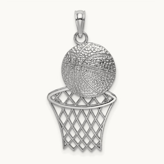 Basketball and Net Charm — photo set