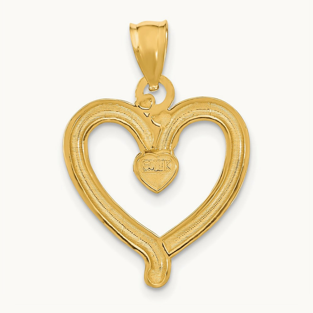 w/ Diamond-cut Heart Charm — photo set