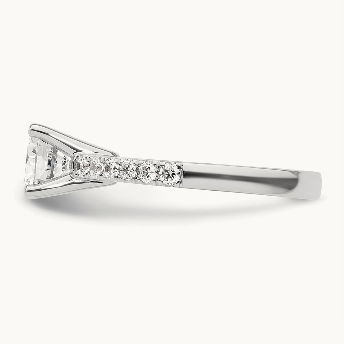 Semi-Mount Engagement Ring, 0.50 ct tw