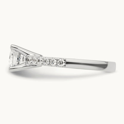 Semi-Mount Engagement Ring, 0.50 ct tw