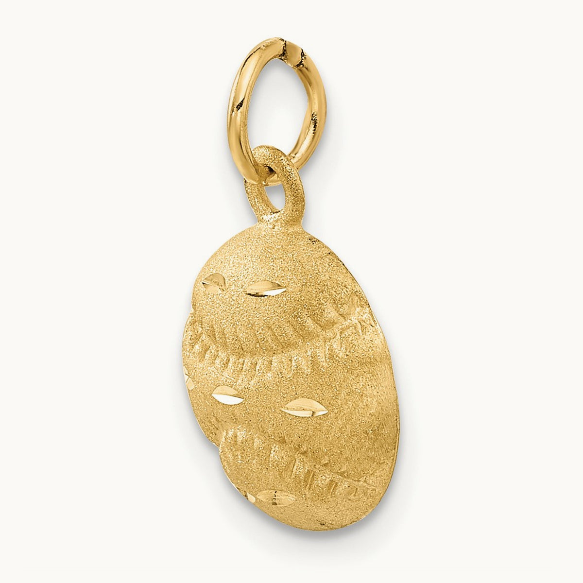 Baseball Charm, 14K