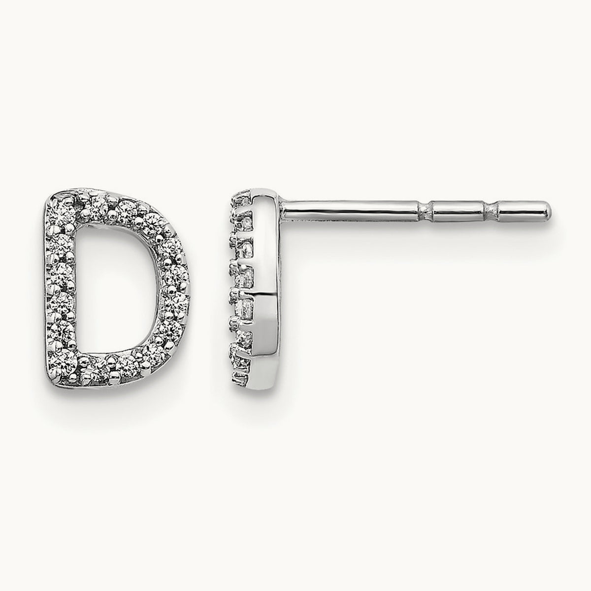Diamond Earrings — 7mm, D