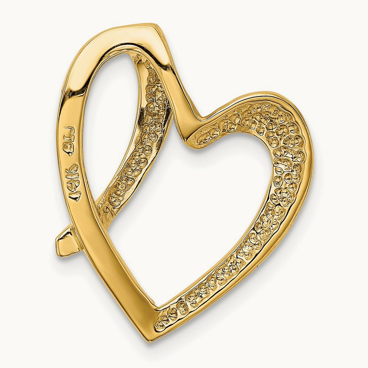 Heart Slide, 14K