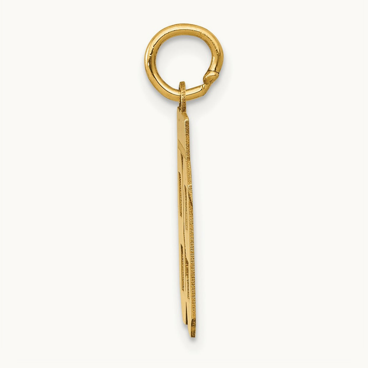 Small Polished Number 89 Charm, 14K