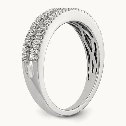 Diamond Band, 14K White Gold