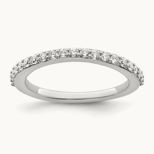 Diamond Band, 14K White Gold