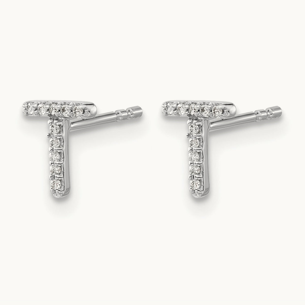 Diamond Earrings — 7mm, T