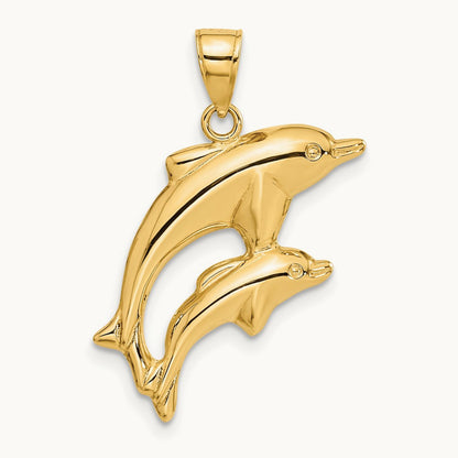 Dolphin Pair Pendant — photo set