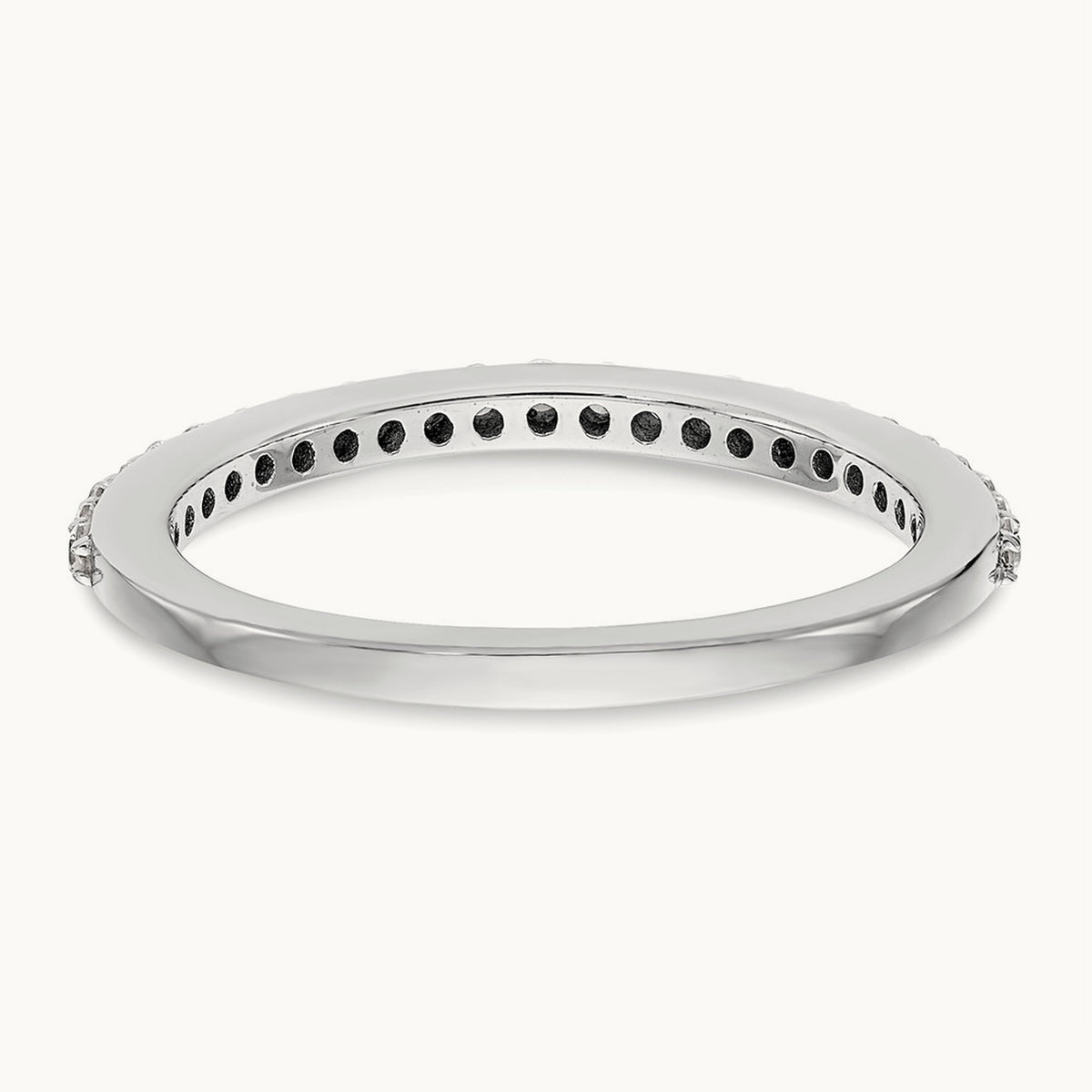 Shared-Prong Wedding Band — 2/7 ct, 7