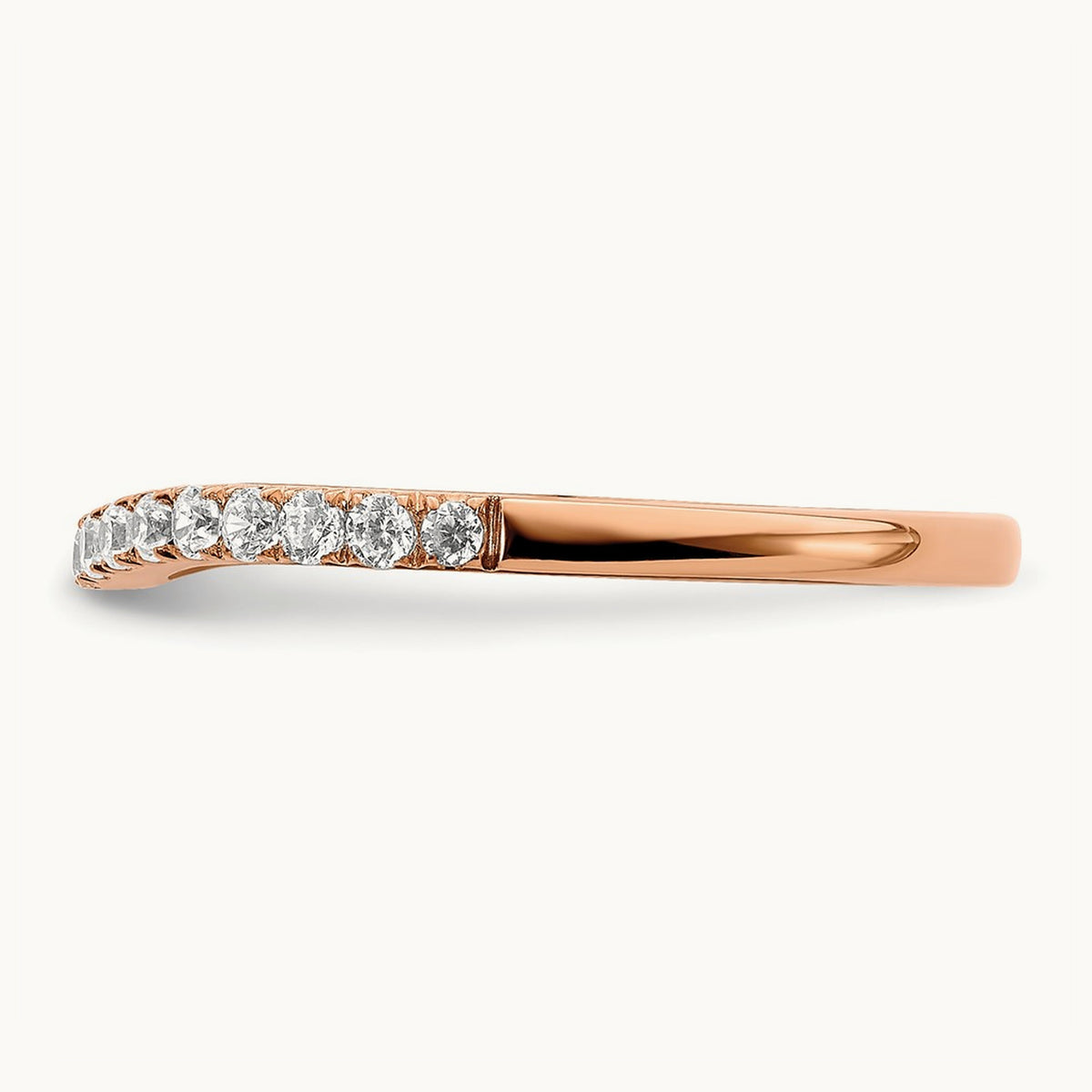 Wedding Band, 0.25 ct tw Lab-Grown Diamond