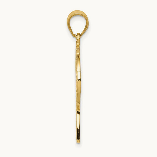 Celtic Cross Pendant, 14K