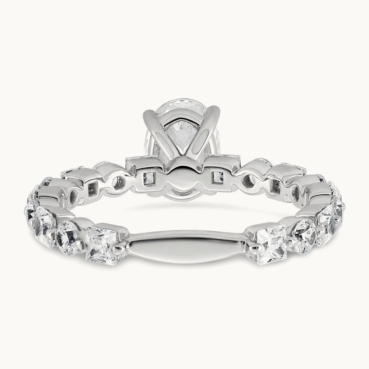 Oval Engagement Ring, 2.50 ct tw Lab-Grown Diamond