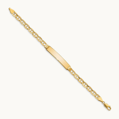 Anchor ID Bracelet, 14K