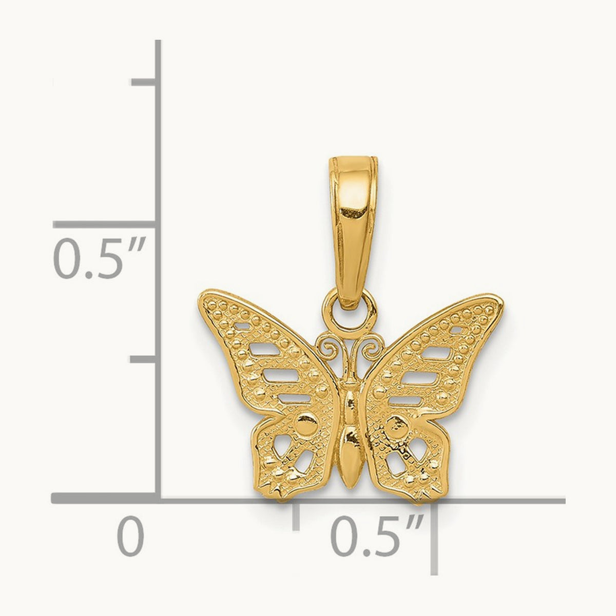 Cut-Out Butterfly Pendant — photo set