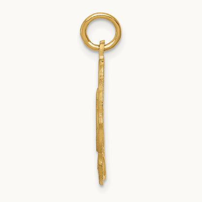 # 25 in Oval Pendant, 14K