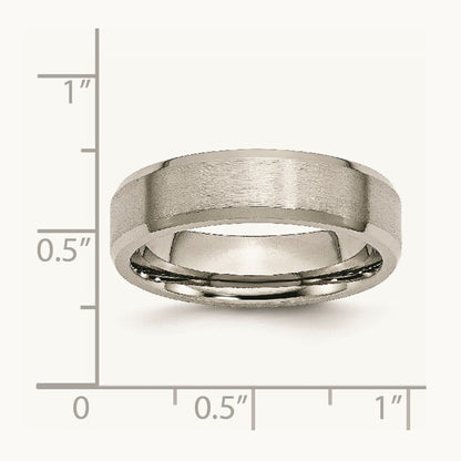 Brushed with Polished and Beveled Edge Band — photo set