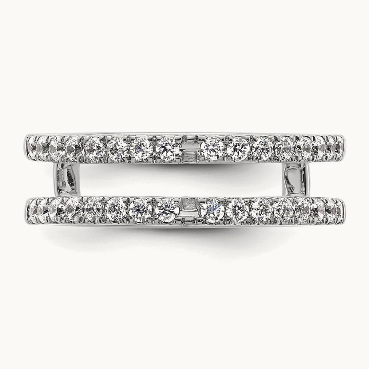 Ring Guard, 0.50 ct tw Lab-Grown Diamond — 14K White Gold