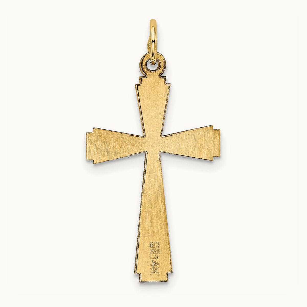 Cross Charm, 14K