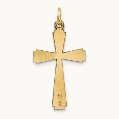 Cross Charm, 14K