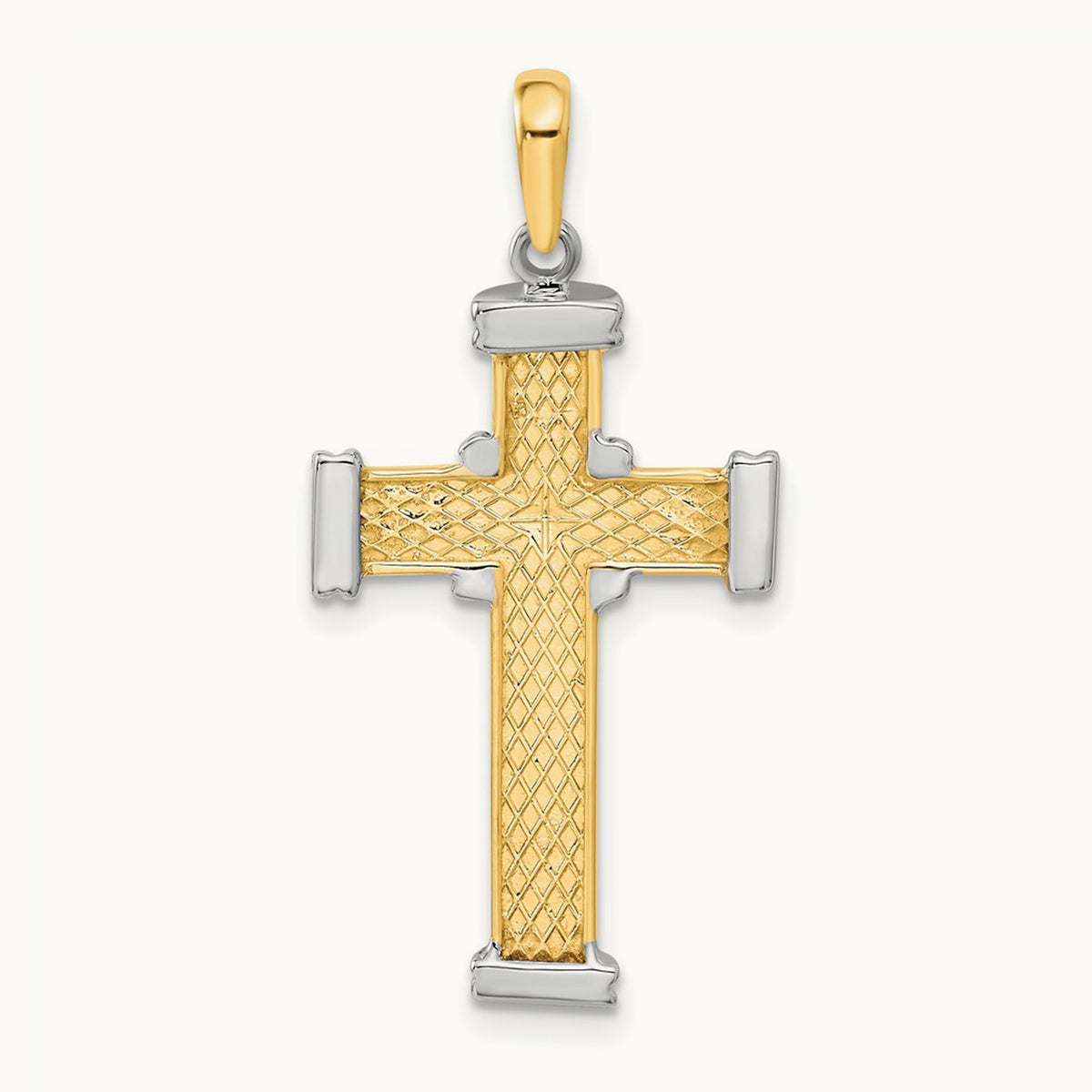 Latin Cross Pendant — 40mm