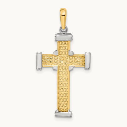 Latin Cross Pendant — 40mm