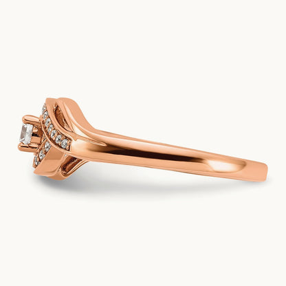 Petite Engagement Ring, 0.20 ct tw Lab-Grown Diamond