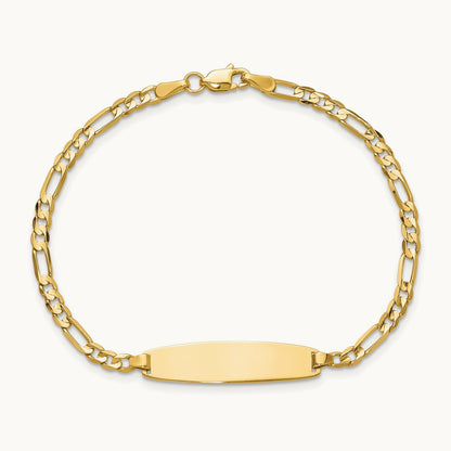 Figaro ID Bracelet, 14K