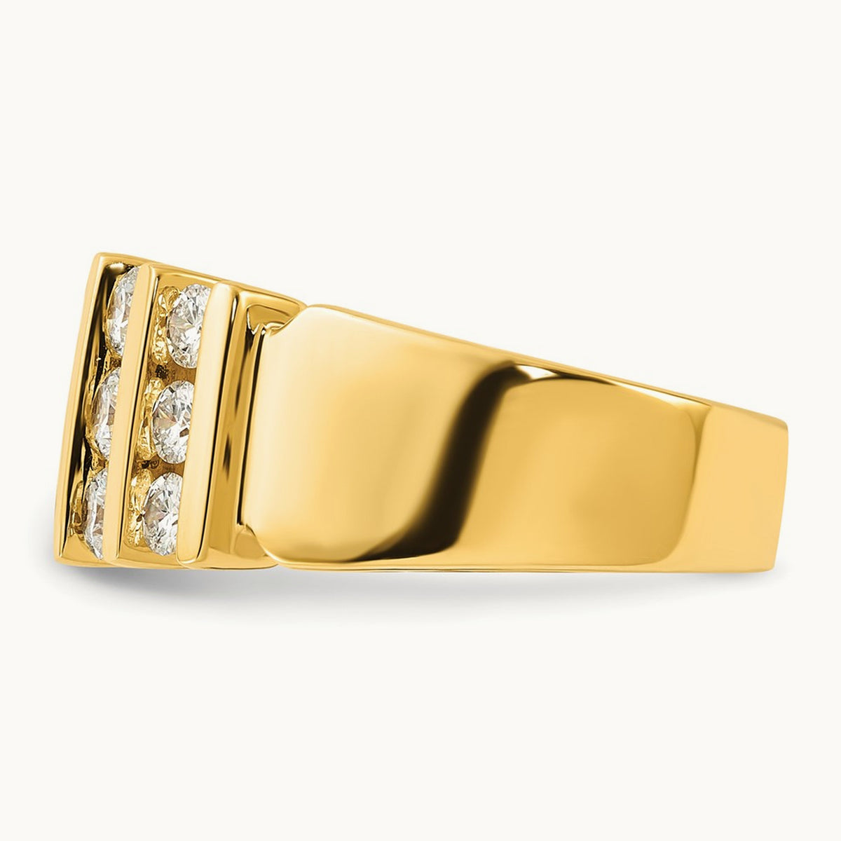 Fashion Band, 1.00-3.00 ct tw Lab-Grown Diamond — 1 1/2 ct, 14K Yellow Gold