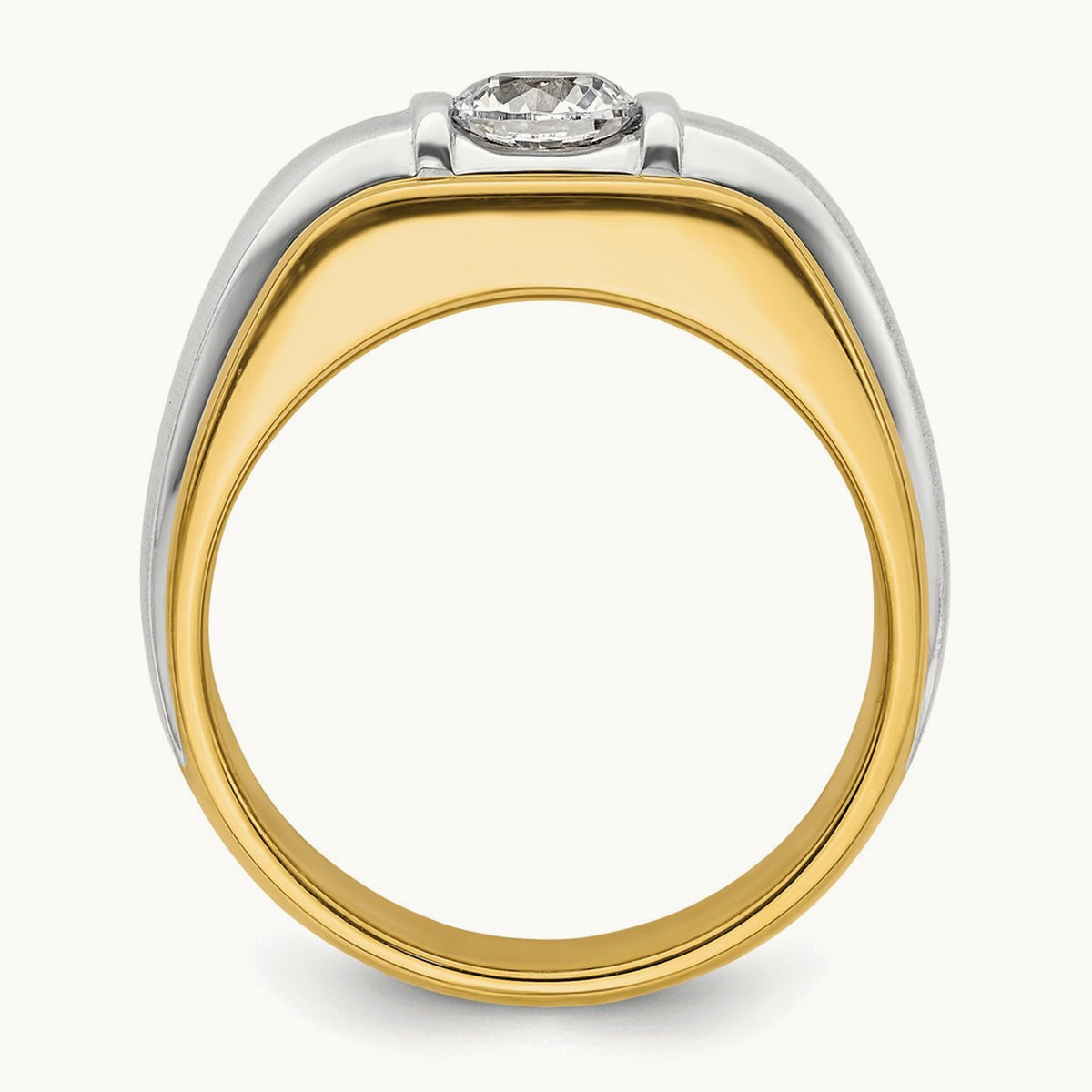 Men's Ring, 0.75 ct tw Lab-Grown Diamond