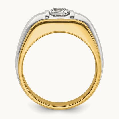 Men's Ring, 0.75 ct tw Lab-Grown Diamond