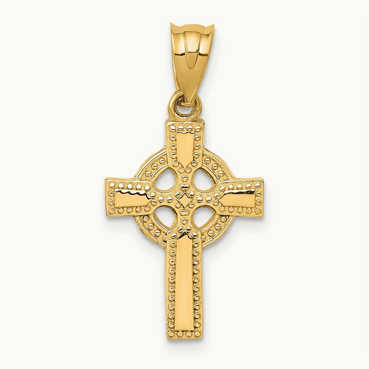 Celtic Cross Pendant, 14K