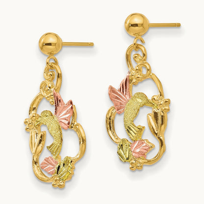 Black Hills Gold Post Earrings