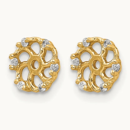AA Diamond Earring Jacket, 14K