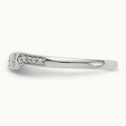 Diamond Band, 14K White Gold