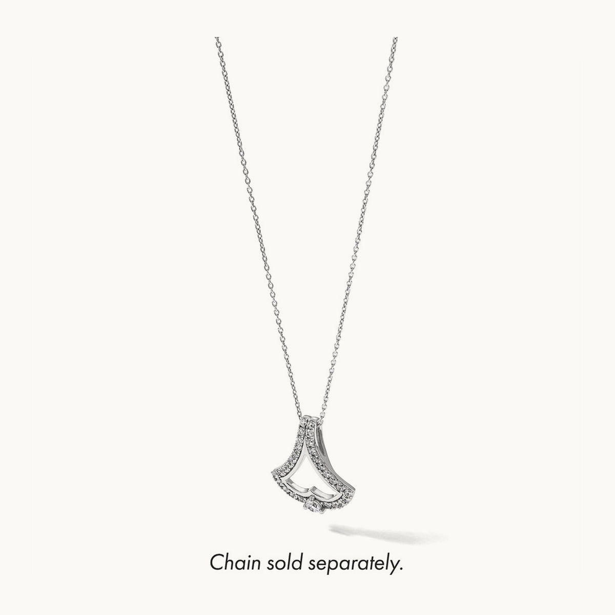 Chain Slide Pendant, 1.00 ct tw Lab-Grown Diamond