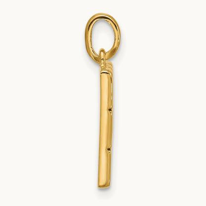 Fancy Chocolate, 14K Yellow Gold
