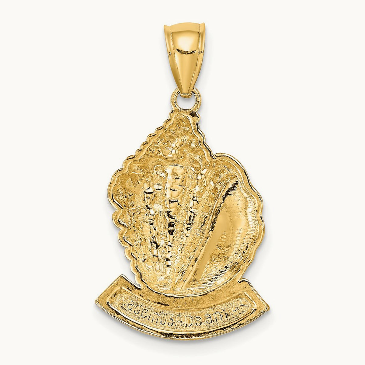 BAHAMAS Conch Shell Charm, 14K