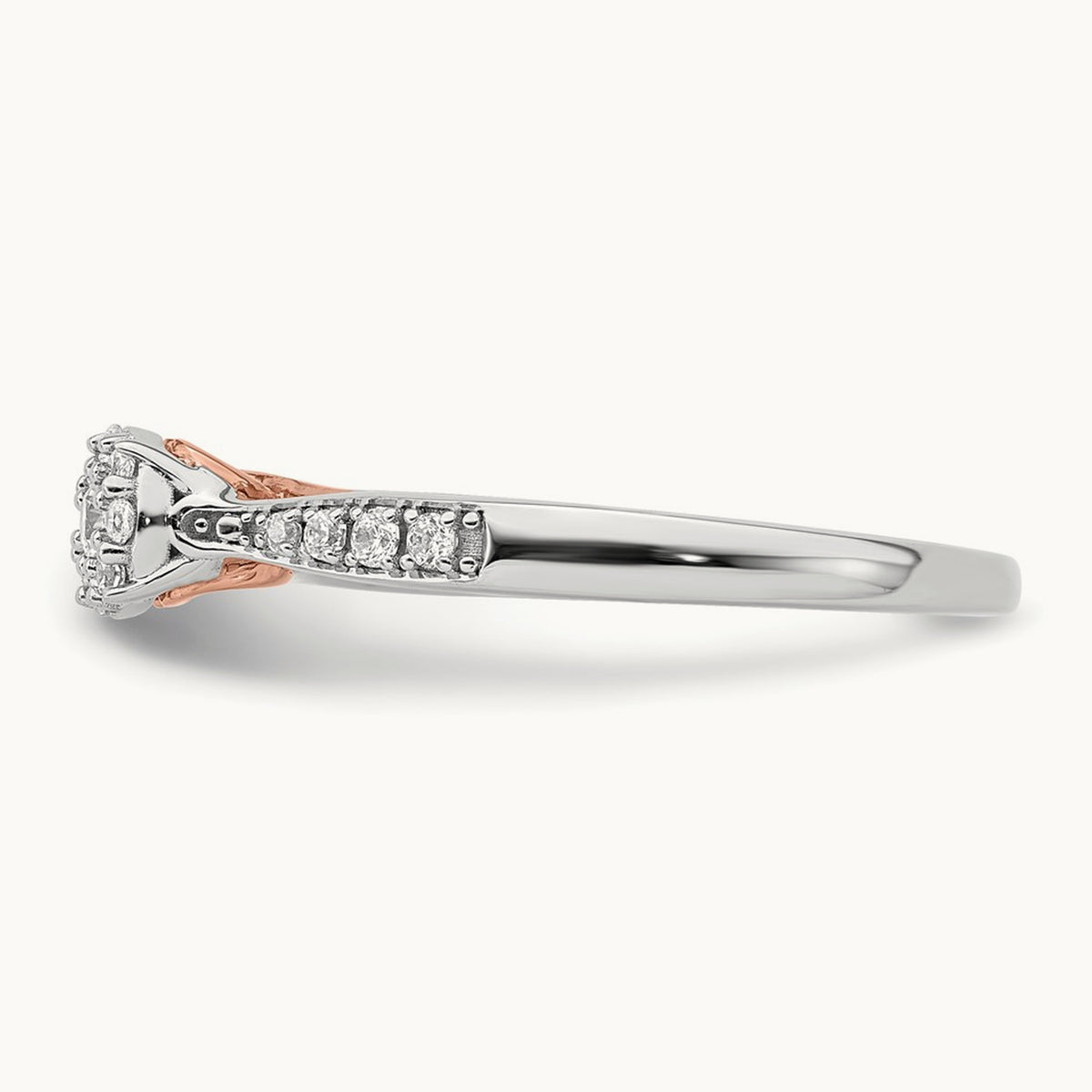 Petite Engagement Ring, 0.20 ct tw Lab-Grown Diamond