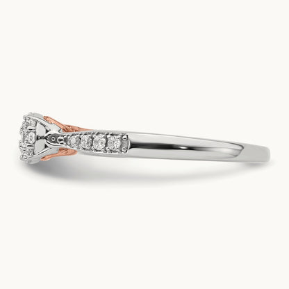Petite Engagement Ring, 0.20 ct tw Lab-Grown Diamond