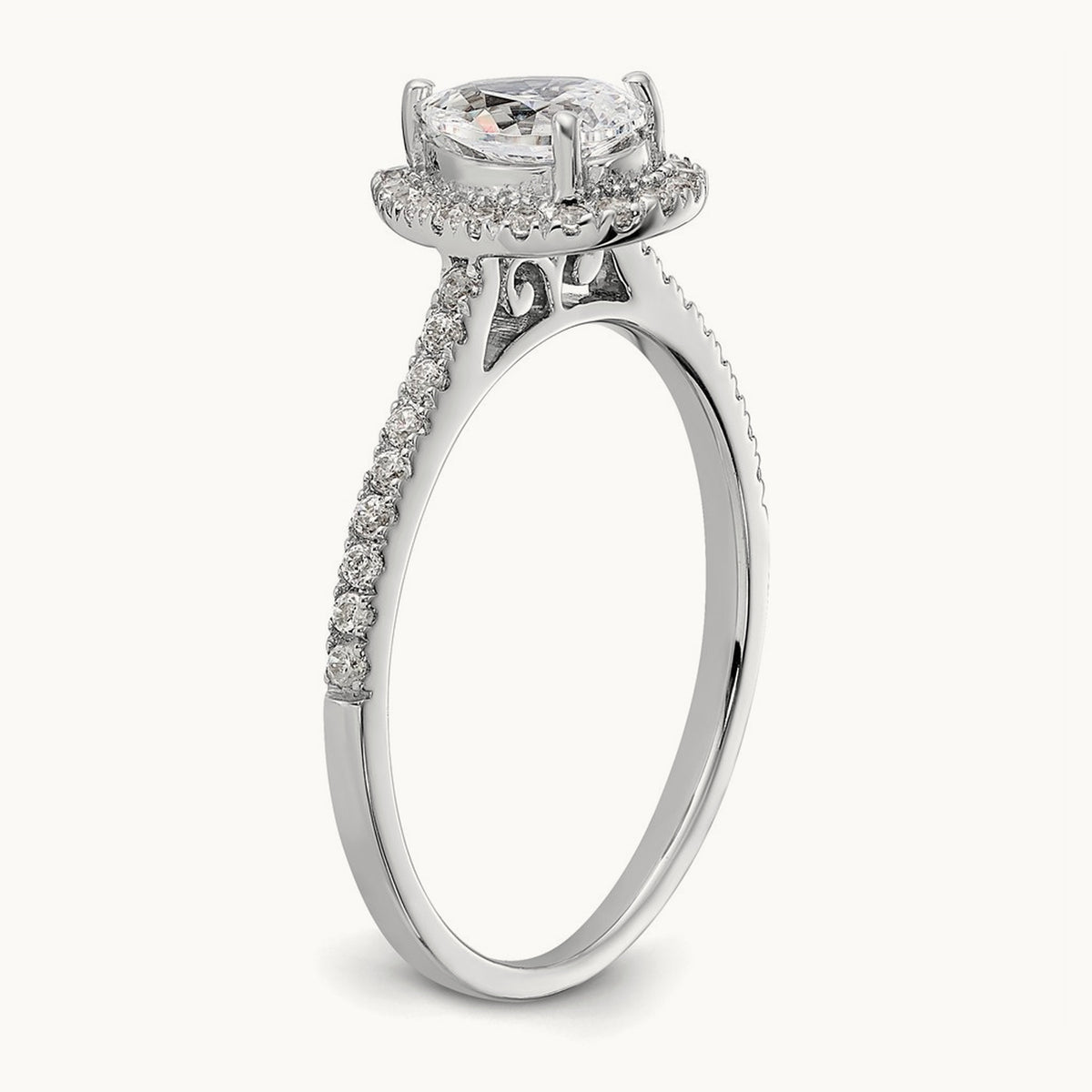 Semi-Mount Engagement Ring, 0.25 ct tw